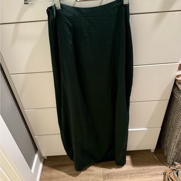 Saltwater LUXE Deep Green Midi Skirt - Picture 4 of 10